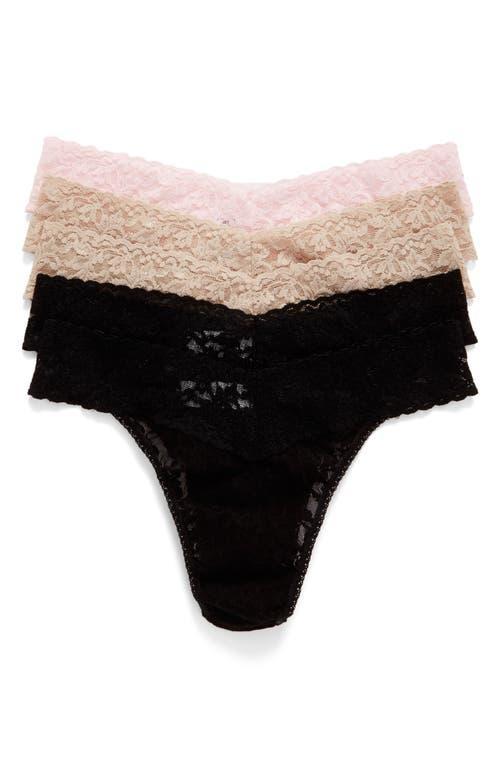 Hanky Panky Signature Original-Rise Thongs, Set of 5 Product Image