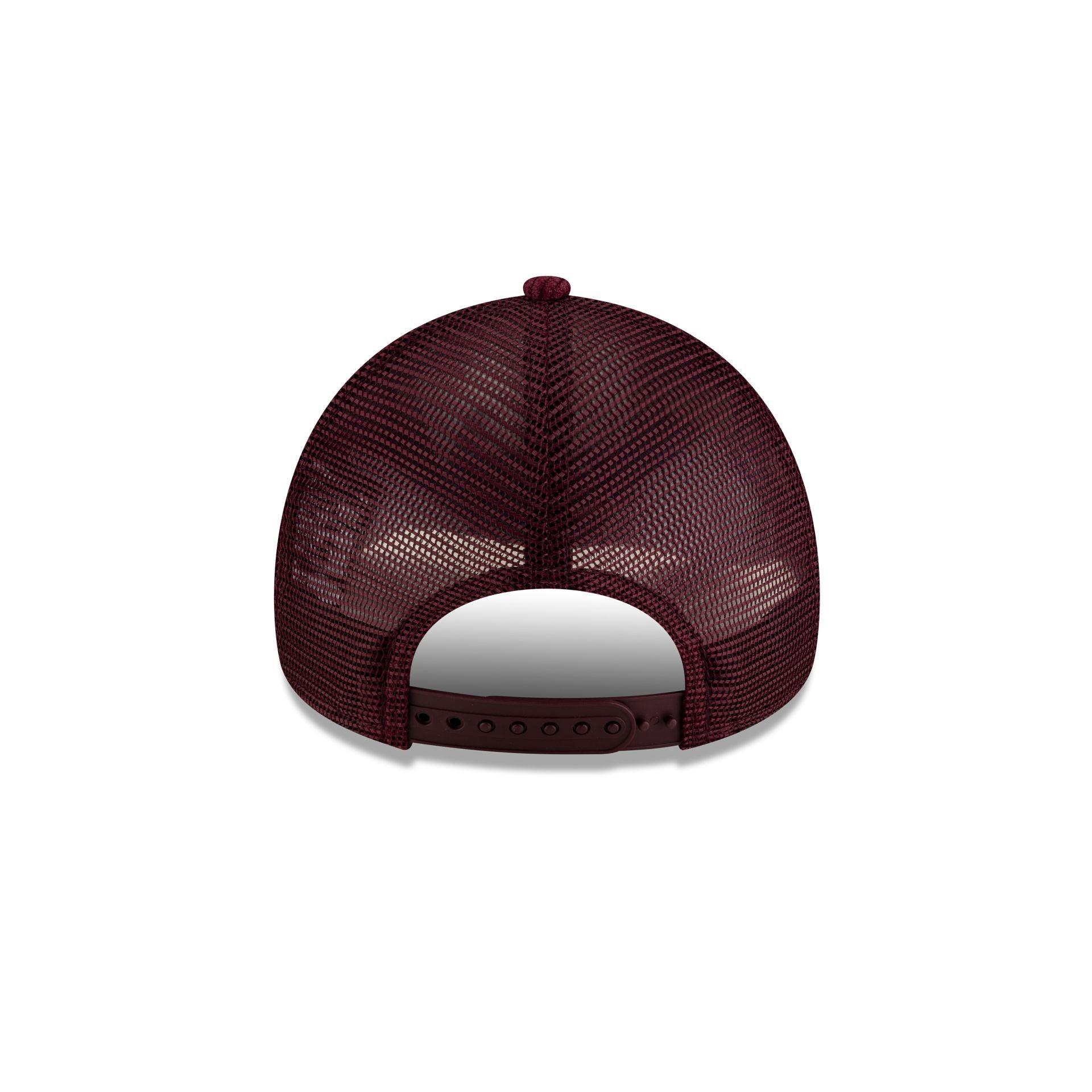 AC Milan Black 9FORTY A-Frame Trucker Hat Male Product Image