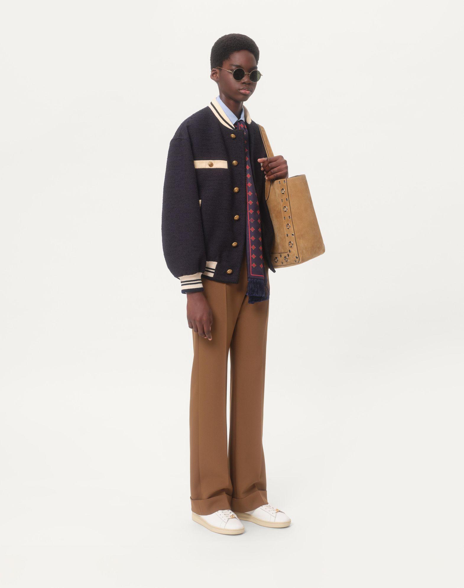 Cotton Tweed Bomber Product Image