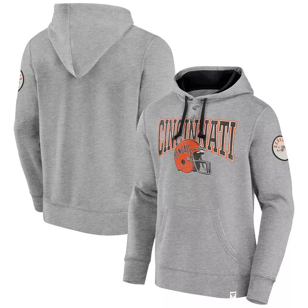 Men's Fanatics  Black Cincinnati Bengals Label Maker Pullover Hoodie, Size: 3XL Product Image