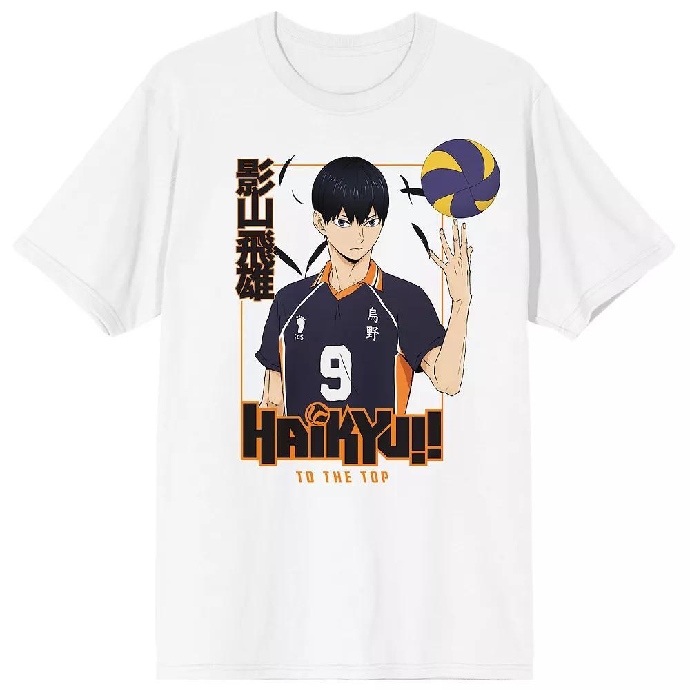 Men's Haikyu! Anime Tee, Size: XXL, White Product Image