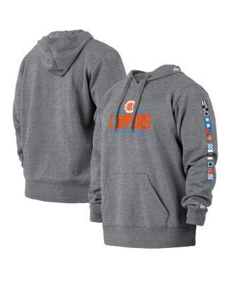 Men's New Era Black Toronto Raptors 2021/22 City Edition Big & Tall Pullover Hoodie, Size: 2XB, Rpt Black Product Image