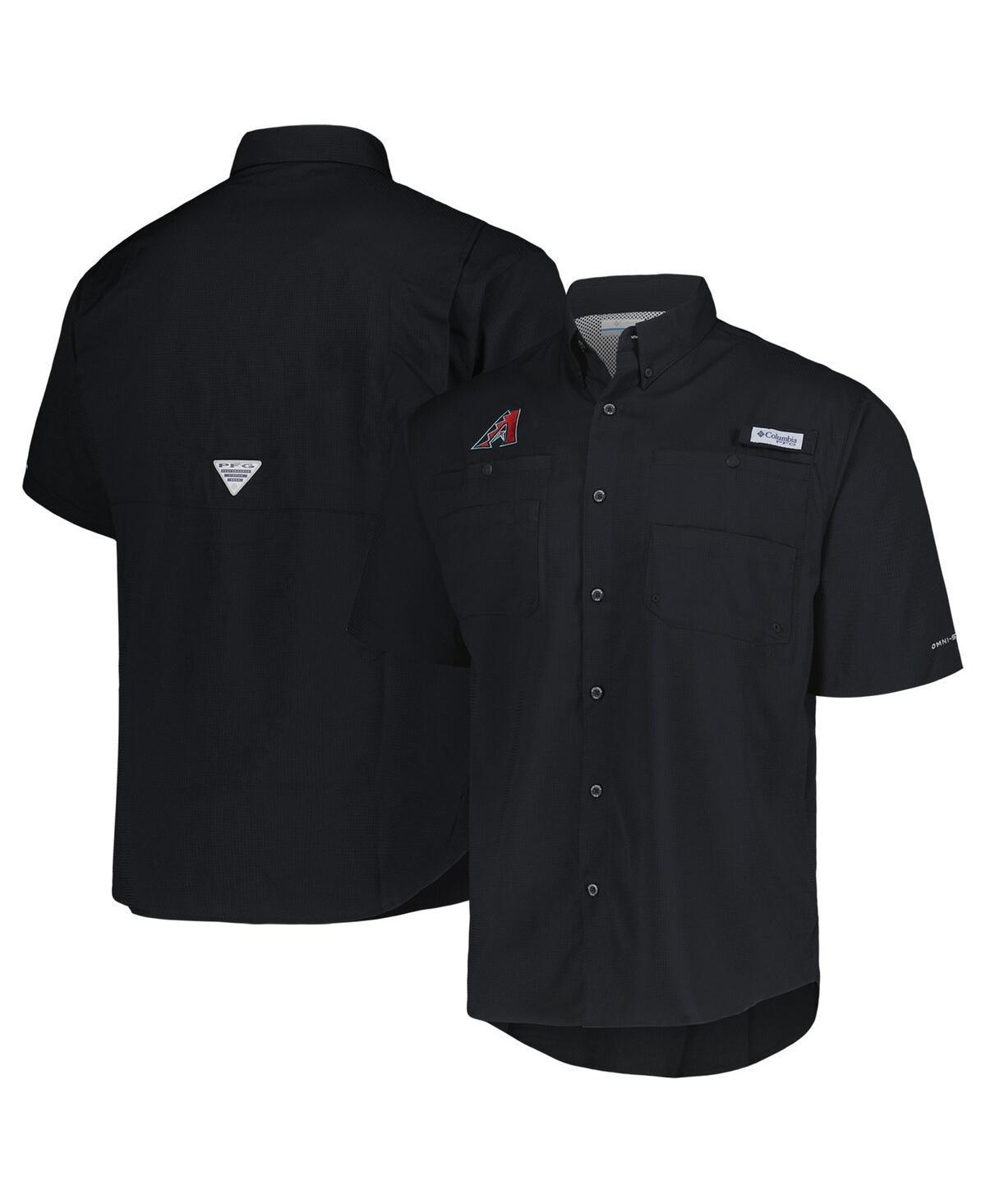 Men's Columbia Black Arizona Diamondbacks Tamiami Omni-Shade Button-Down Shirt, Size: Large Product Image