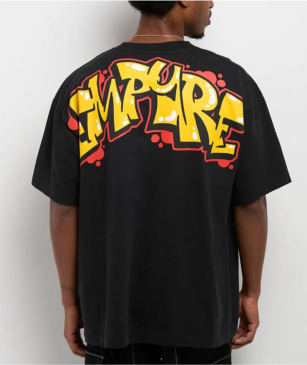 Empyre Big Face Black T-Shirt Product Image