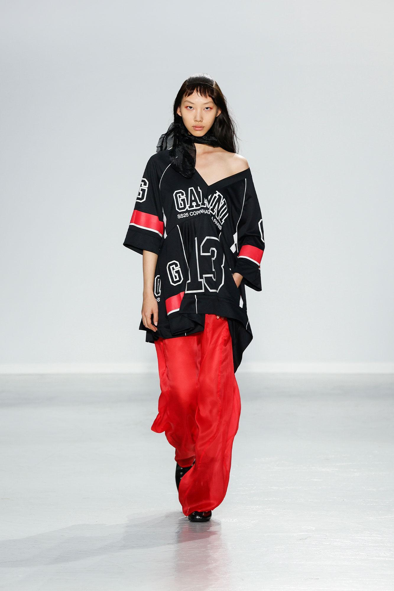 Black Future Mesh Oversized Mini Dress Product Image