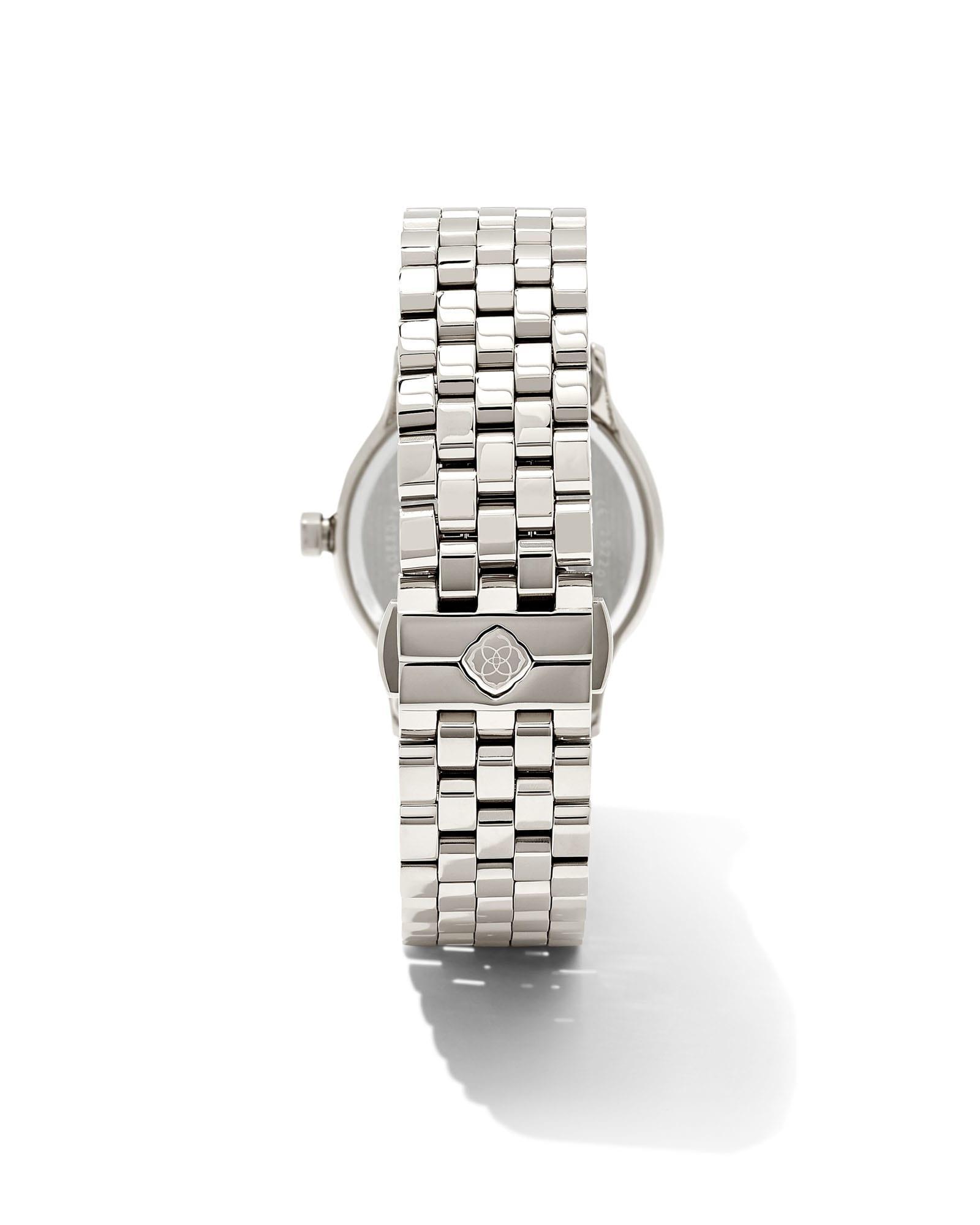Alex Gold Tone Stainless Steel 35mm Watch in Light Iridescent Sunray Product Image