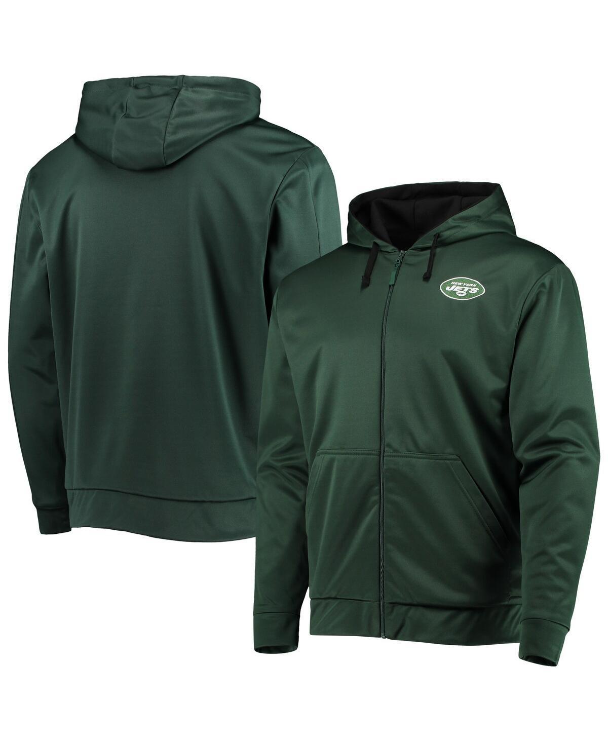 Men's Dunbrooke Green/Black New York Jets Apprentice Full-Zip Hoodie, Size: Small Product Image