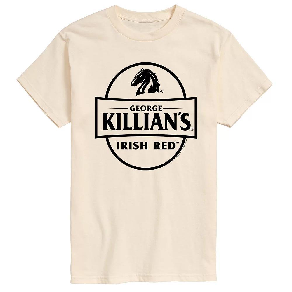 Mens Killians Logo Stamp Graphic Tee Ivory Product Image