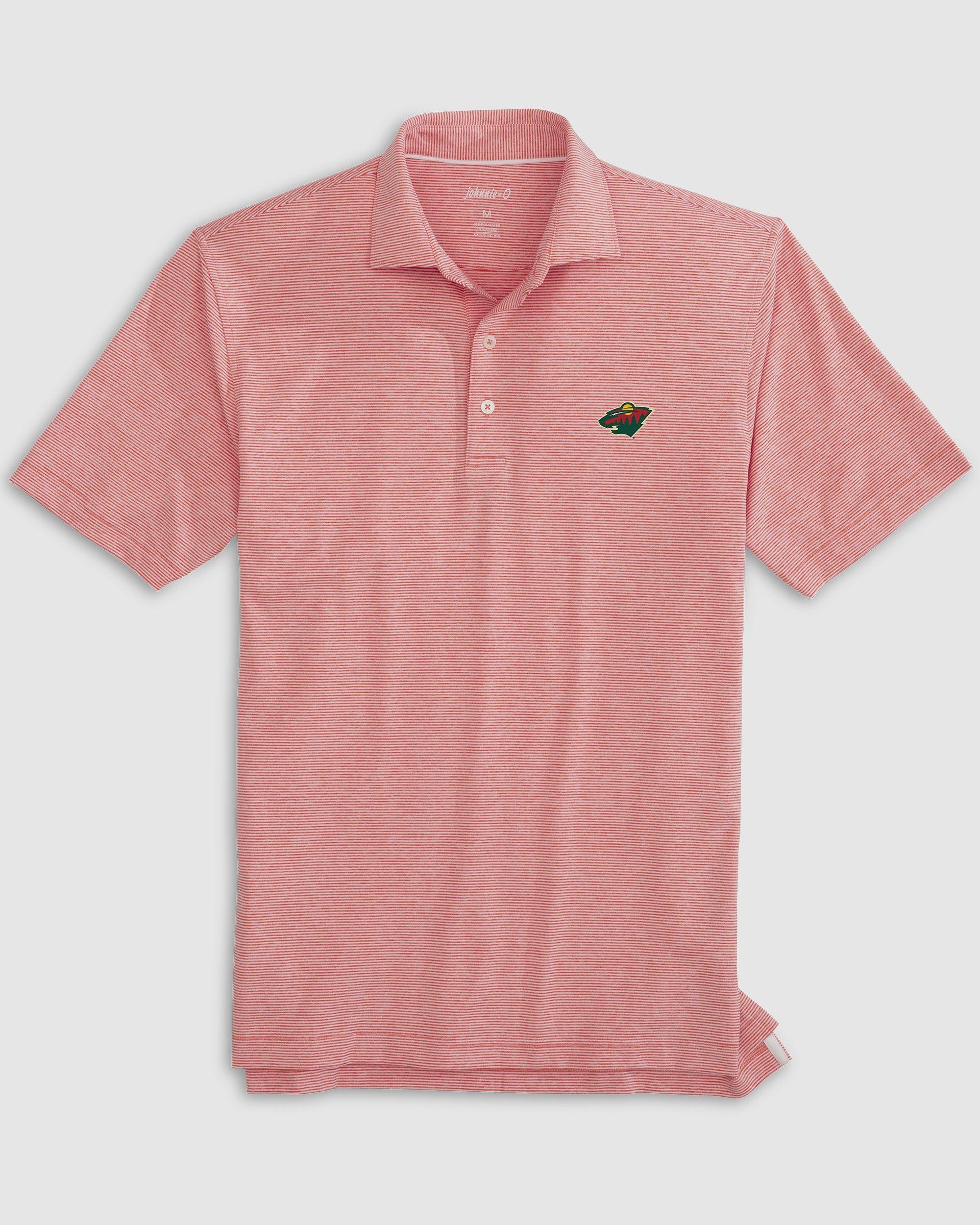 New York Rangers Lyndonn Striped Jersey Performance Polo Product Image