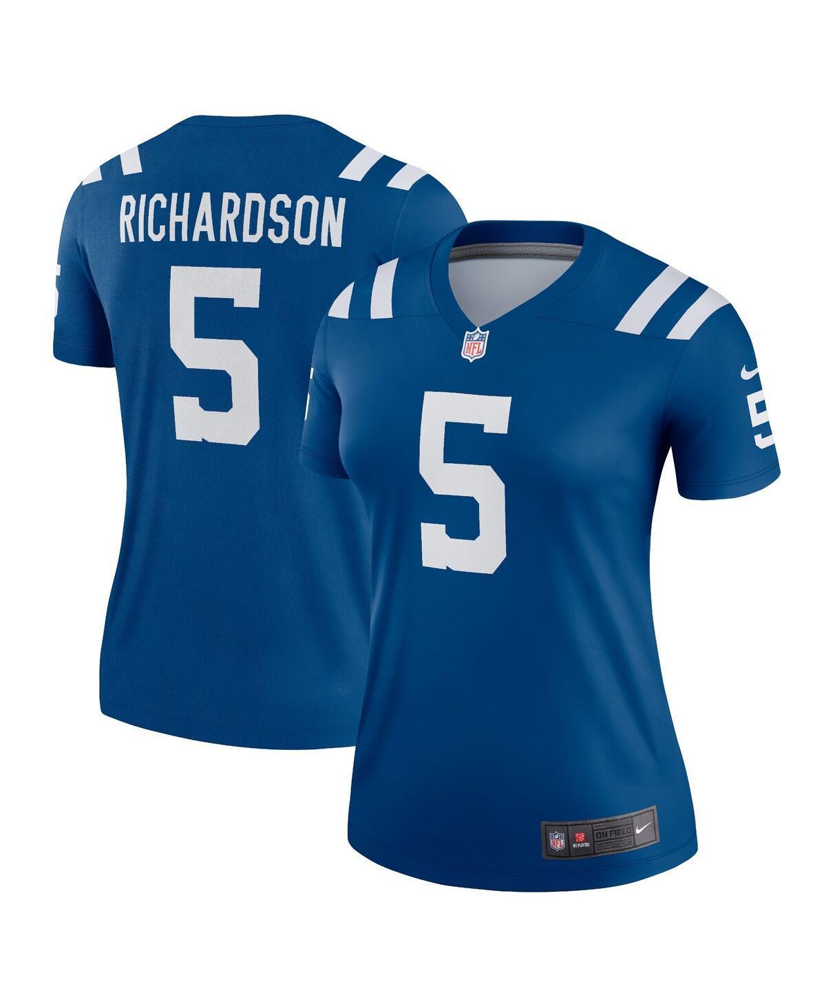 Women's Nike Anthony Richardson Royal Indianapolis Colts Legend Jersey, Size: Small, Blue Product Image