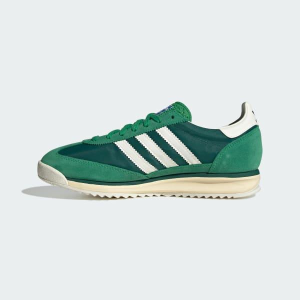 adidas Gender Inclusive SL 72 RS Sneaker in Green/white/collegiate Green at Nordstrom, Size 12.5 Women's Product Image