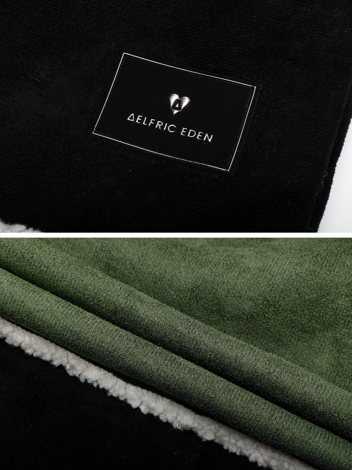 Aelfric Eden Color Blocking Embroidery Flower Coat Product Image