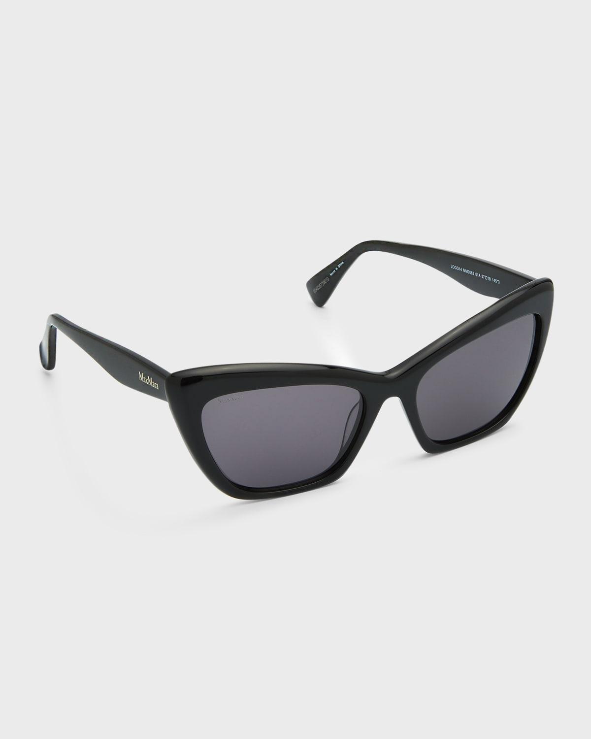 Logo Acetate Cat-Eye Sunglasses Product Image