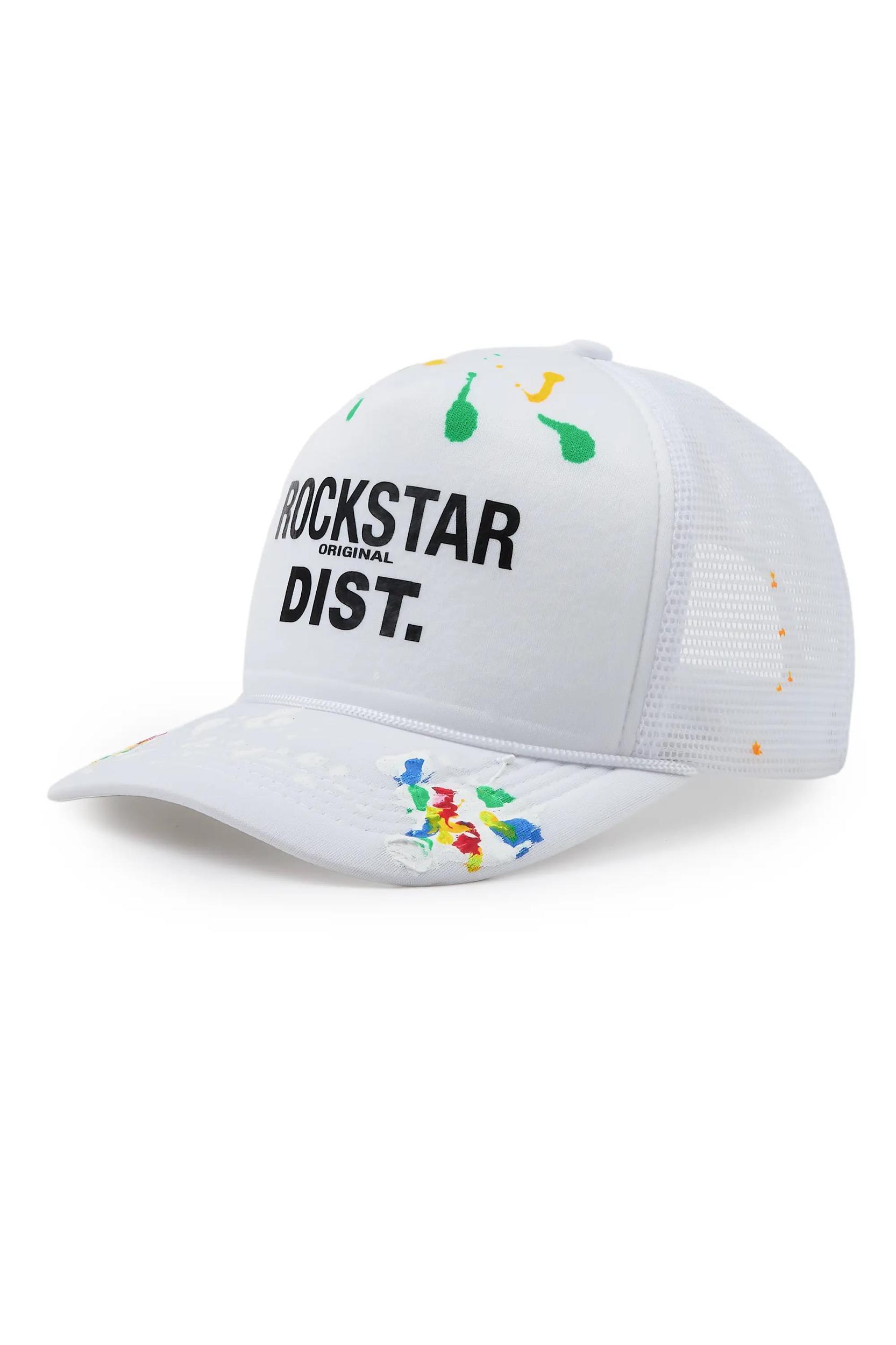 Neptune White/Black Trucker Hat Male Product Image