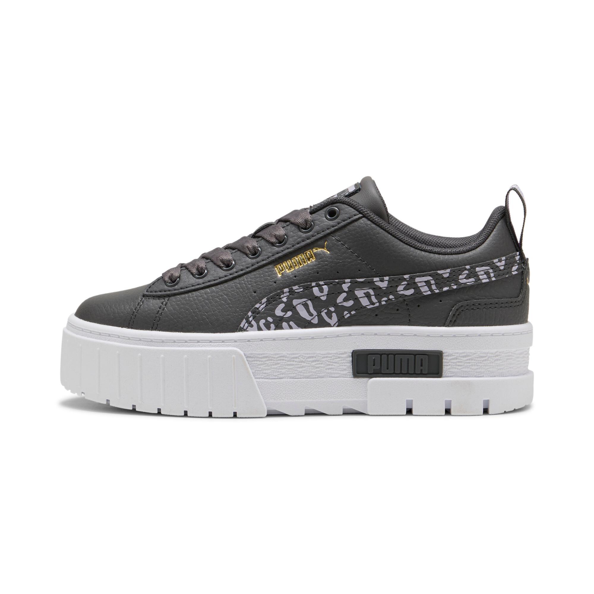 PUMA Mayze Wild Sneakers Big Kids in Grey Product Image
