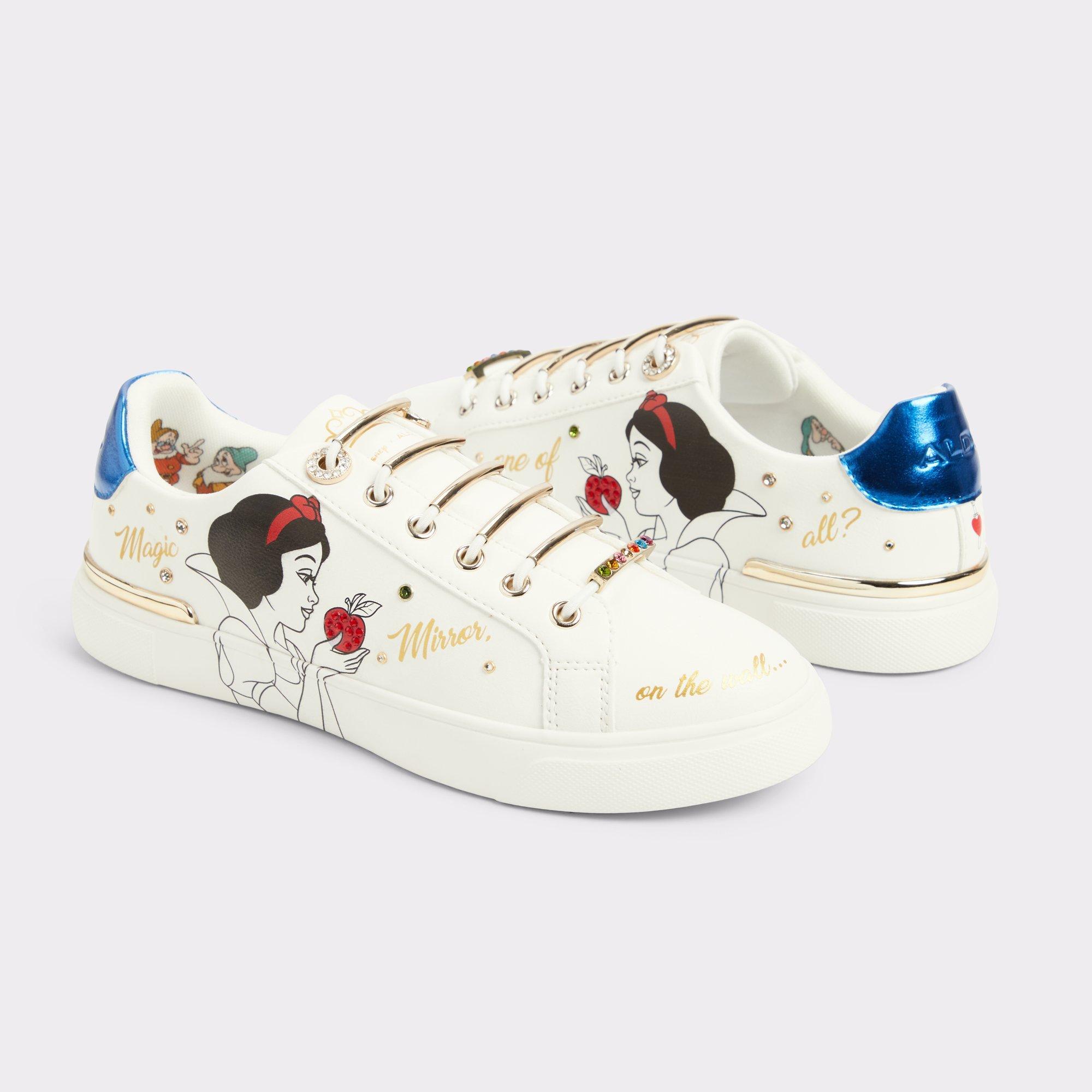 ALDO Snowwhitekicks - Women's Low Top Sneaker Sneakers - White, Size 8.5 Product Image