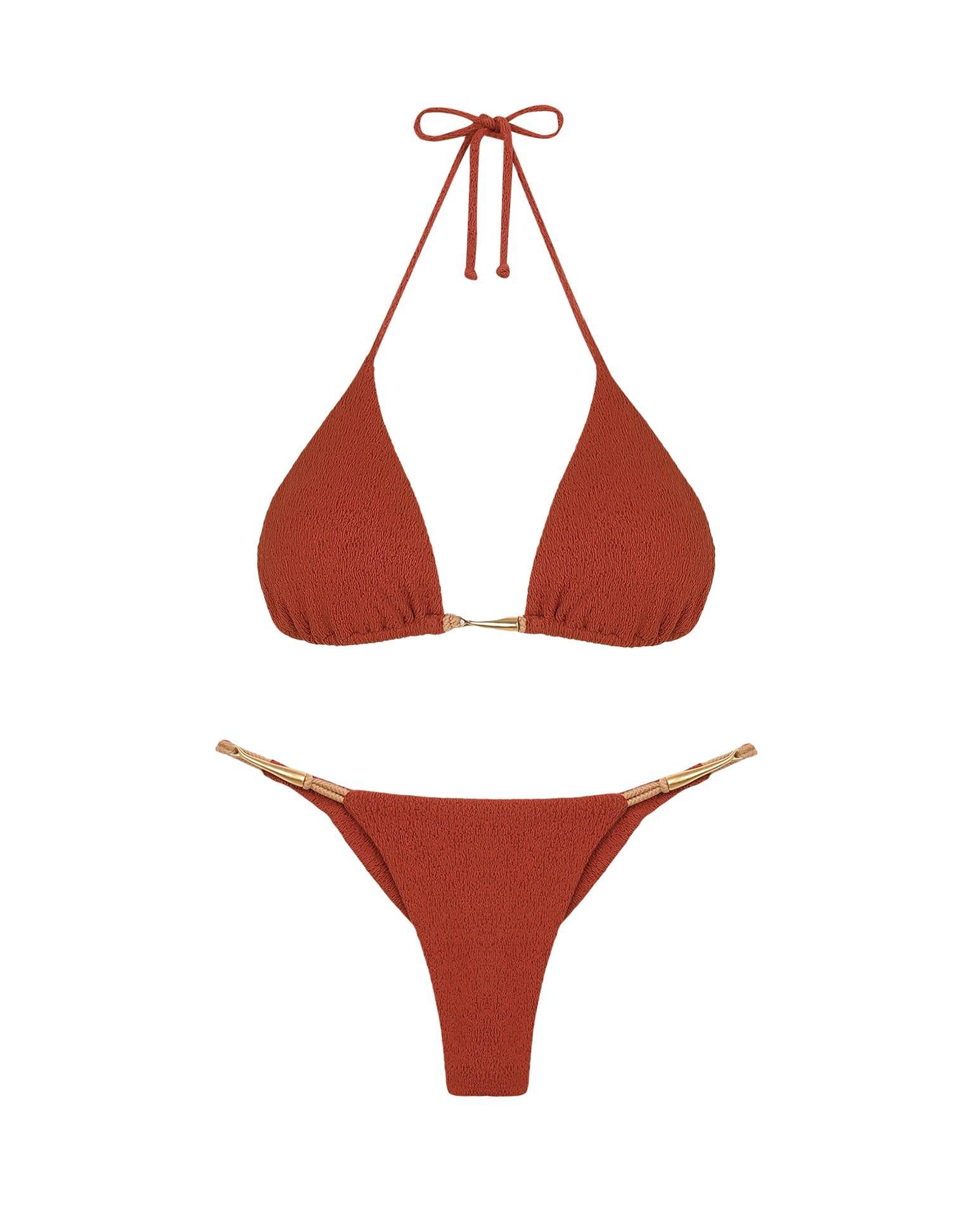 Firenze Mandy Tri Top - Redwood Product Image