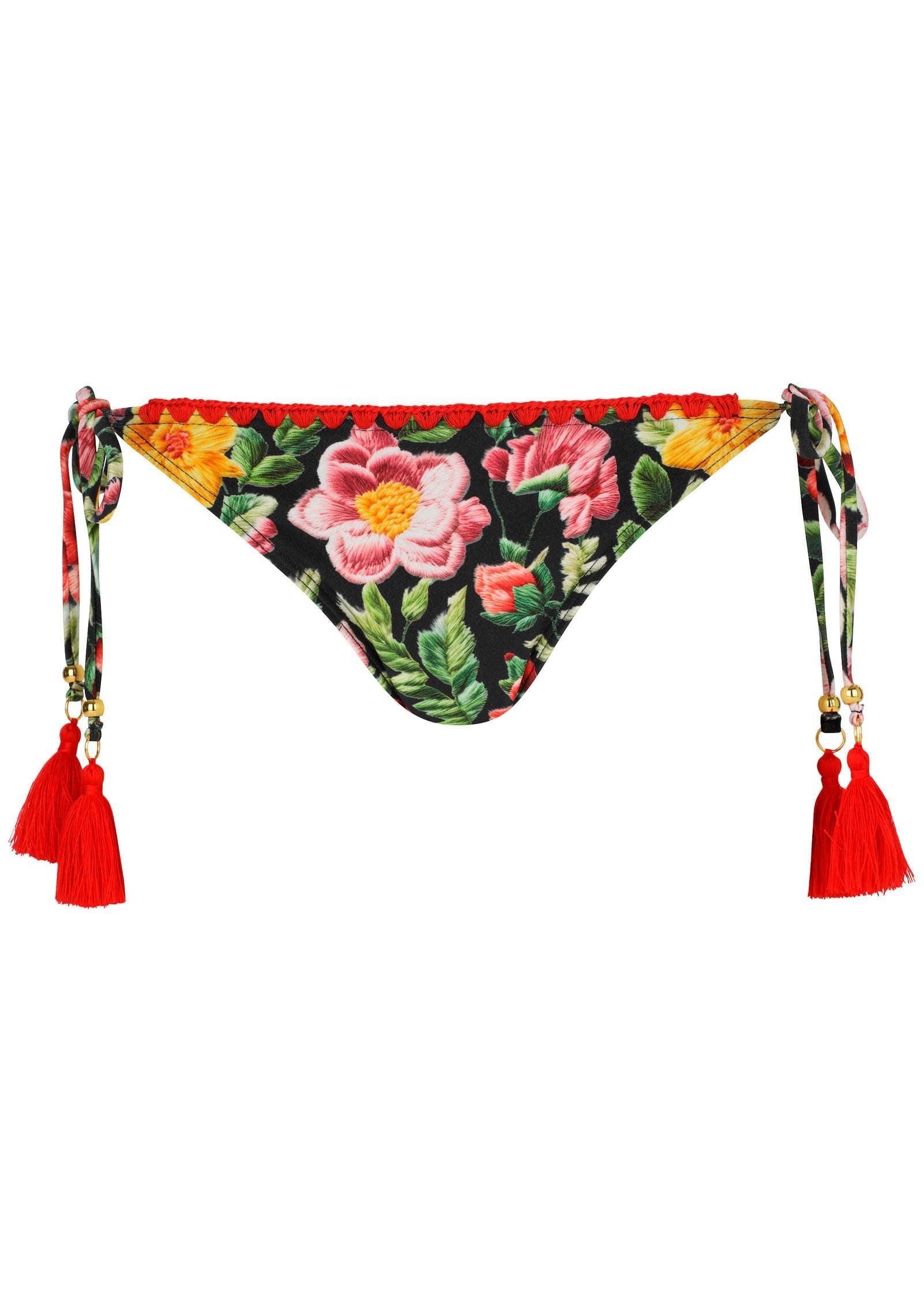 Bahamas Triangle Bikini Top - Havana Garden Product Image