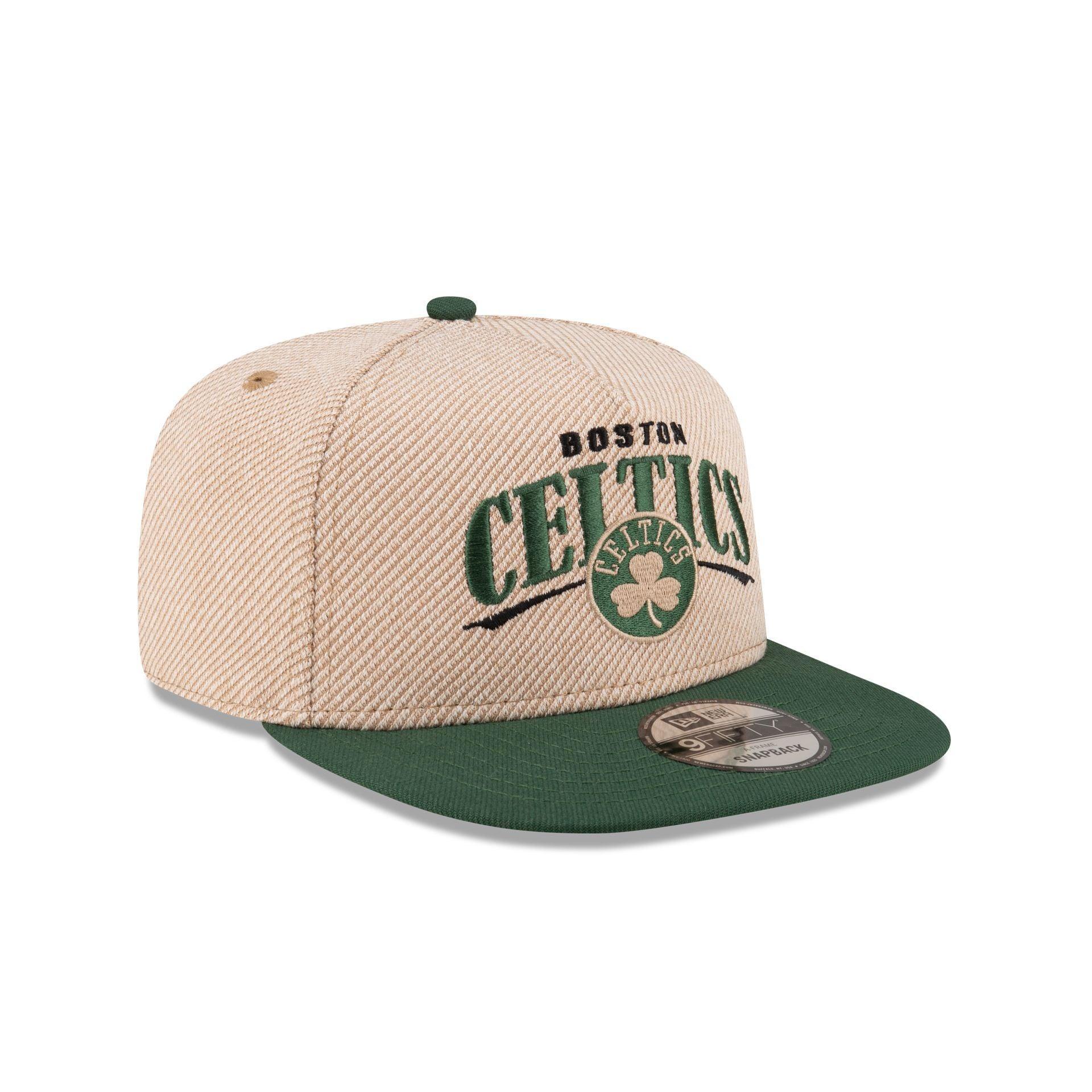 Boston Celtics Terry Heather 9FIFTY A-Frame Snapback Hat Male Product Image