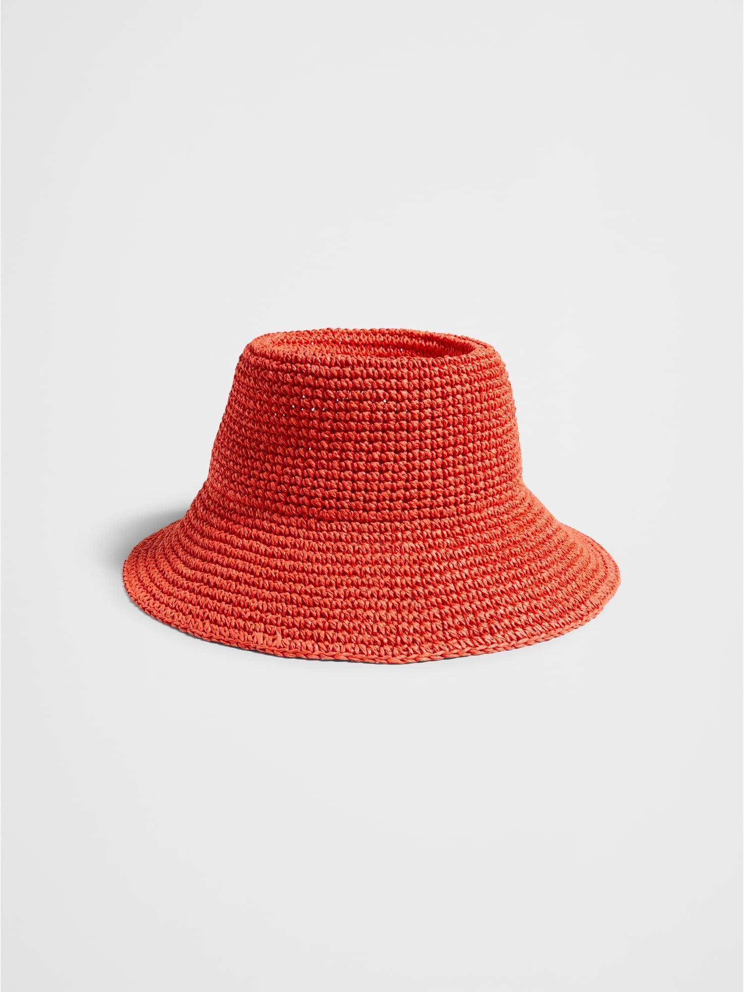 Straw Bucket Hat Product Image