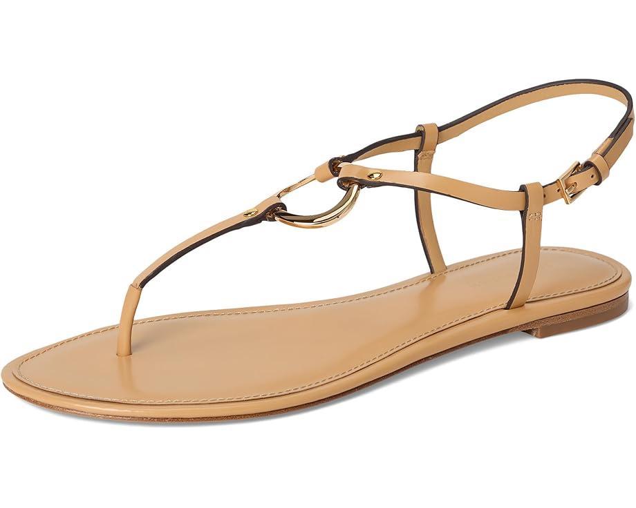 Eyelet Toe Ring Sandals Product Image