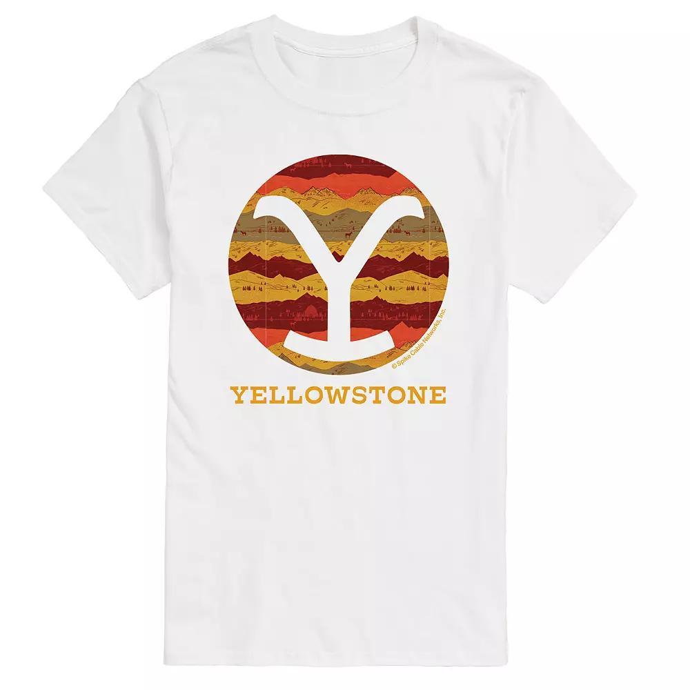 Big & Tall Yellowstone Y Brand Tee, Mens Product Image
