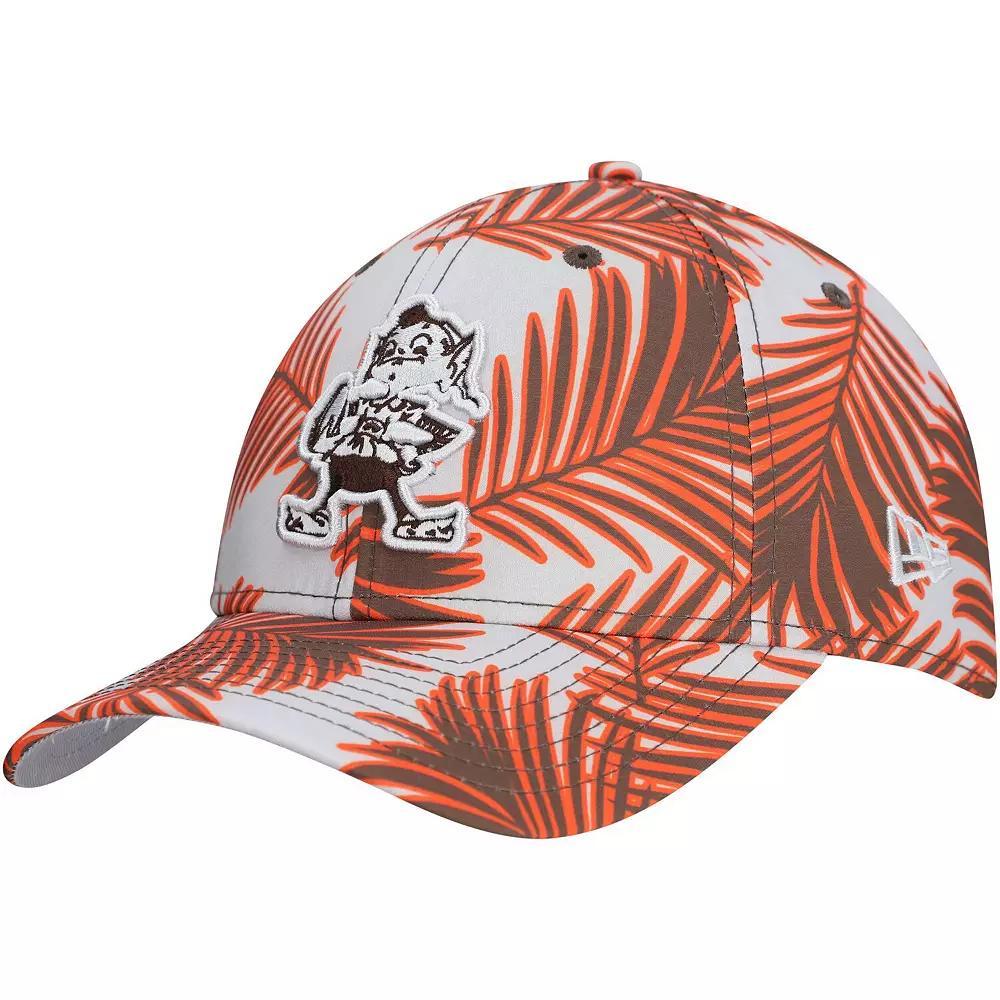 Men's New Era Gray Cleveland Browns Palms 39THIRTY Flex Hat, Size: Small/Medium, Grey Product Image
