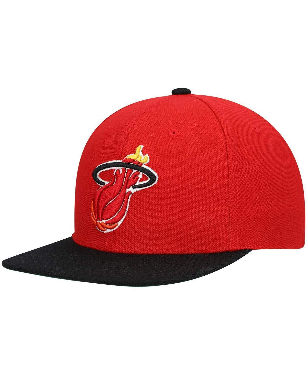 Mens Mitchell & Ness Navy Utah Jazz Ground 2.0 Snapback Hat, Jaz Blue Product Image