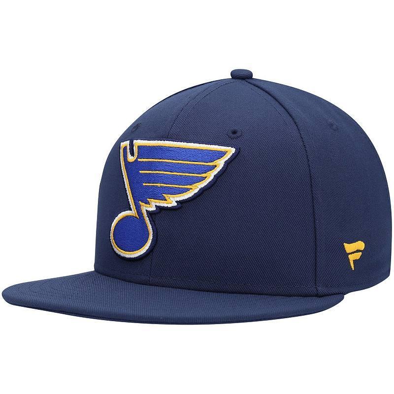 Mens Fanatics Branded St. Louis Blues Core Primary Logo Fitted Hat Product Image