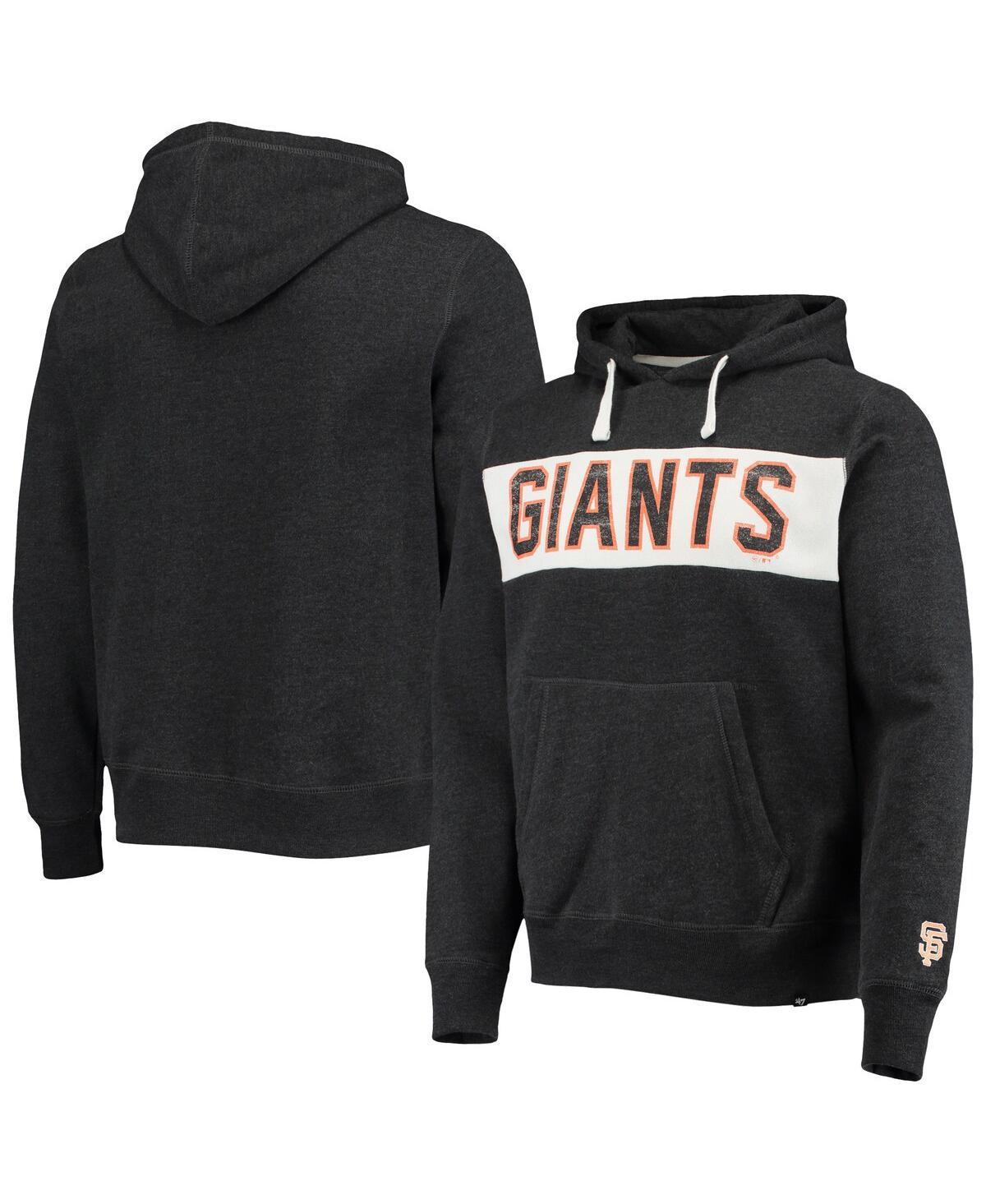 Men's '47 Black San Francisco Giants Team Pullover Hoodie, Size: 3XL Product Image