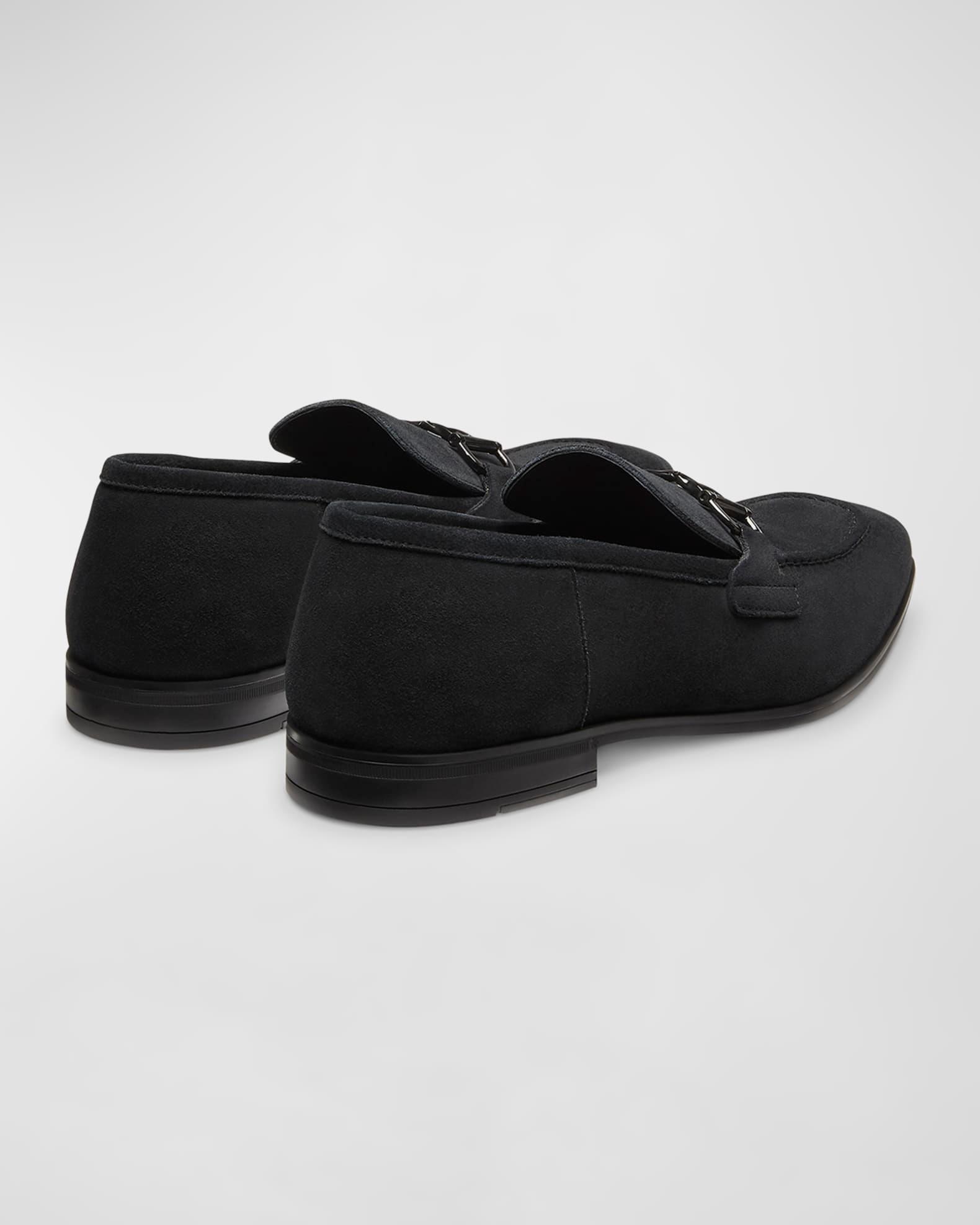 Men's Simon Suede Bit Loafers Product Image