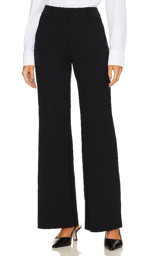Womens Neoprene Wide-Leg Pants Product Image