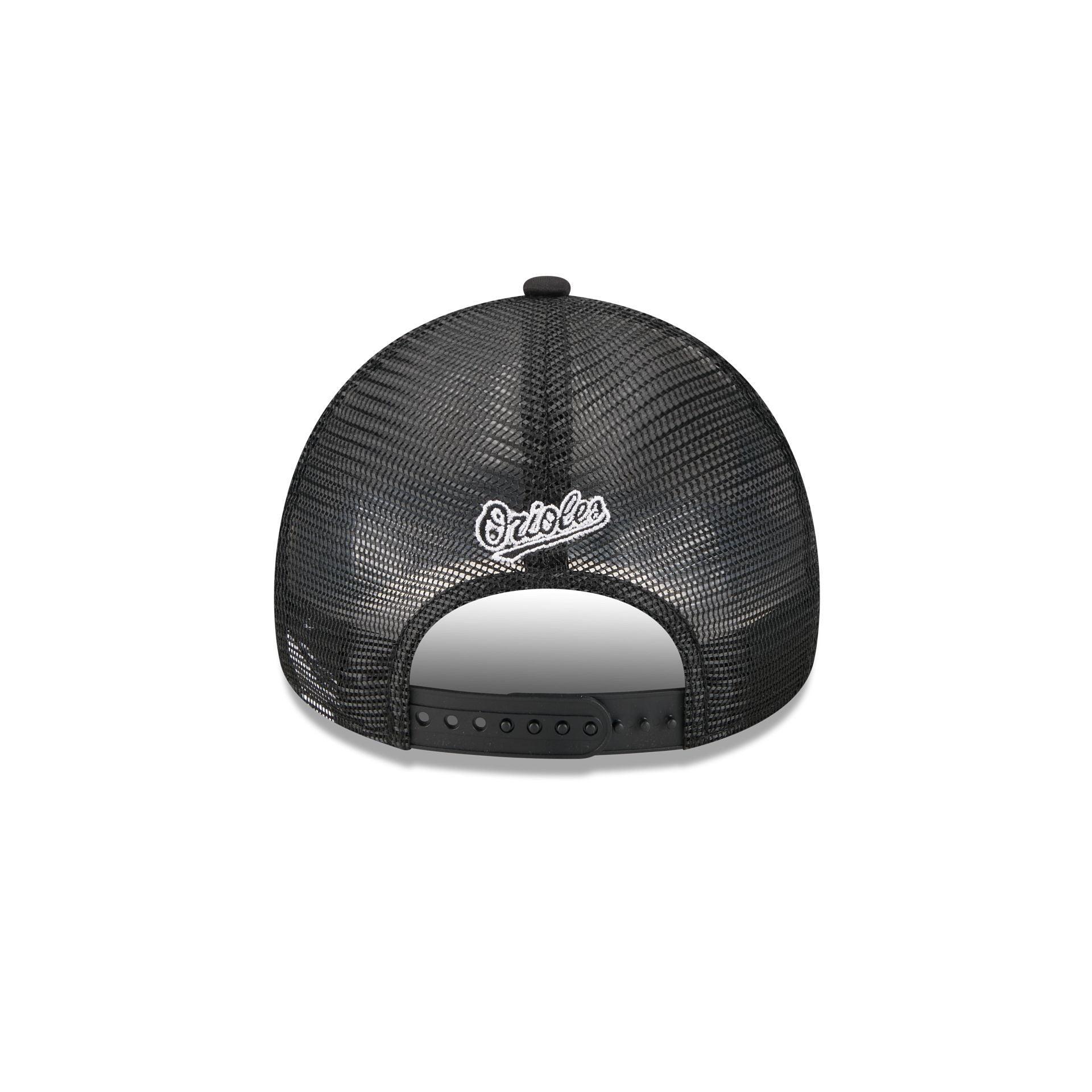 Baltimore Orioles State Flower 9FORTY A-Frame Trucker Hat Male Product Image