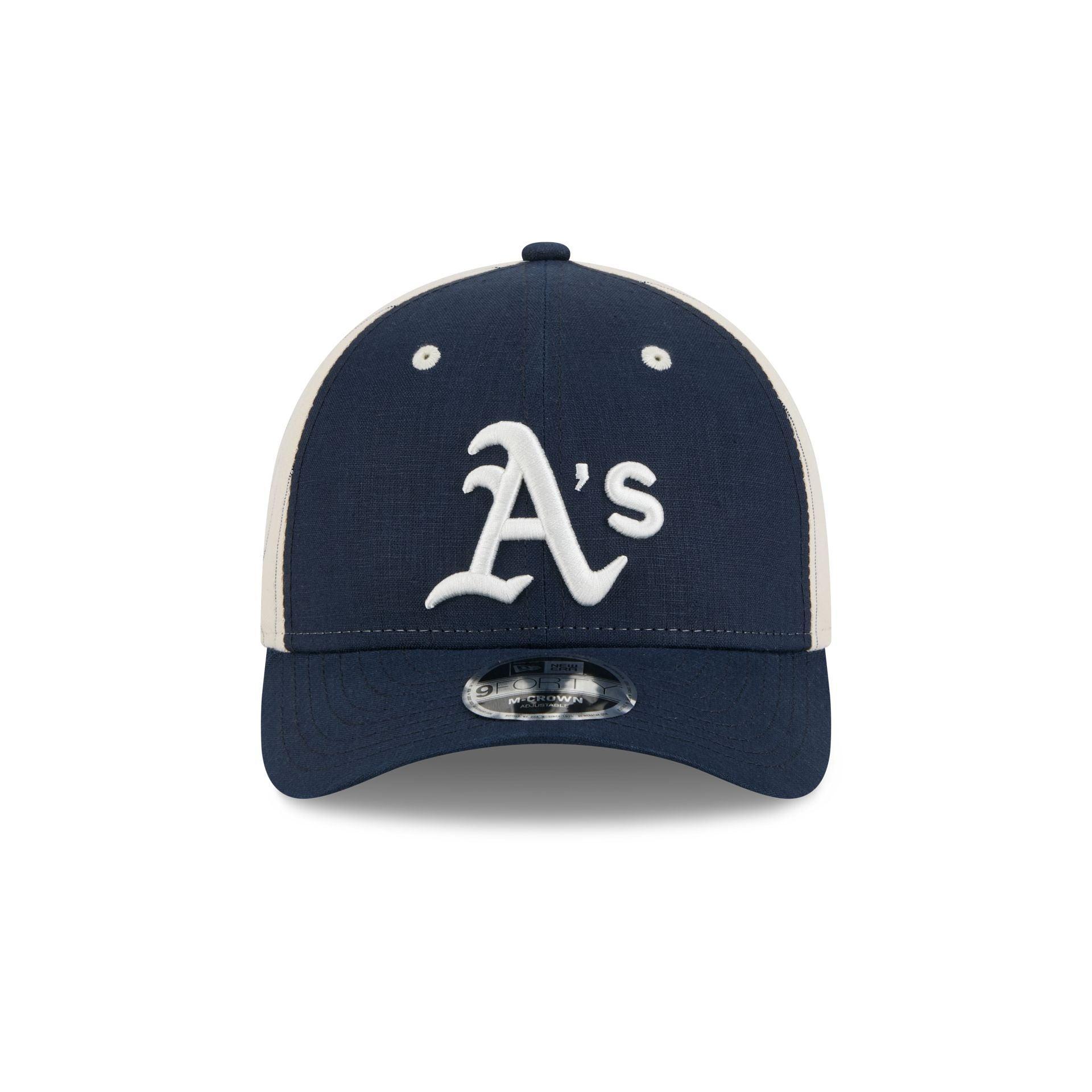 Texas Rangers Linen 9FORTY M-Crown Snapback Hat Male Product Image