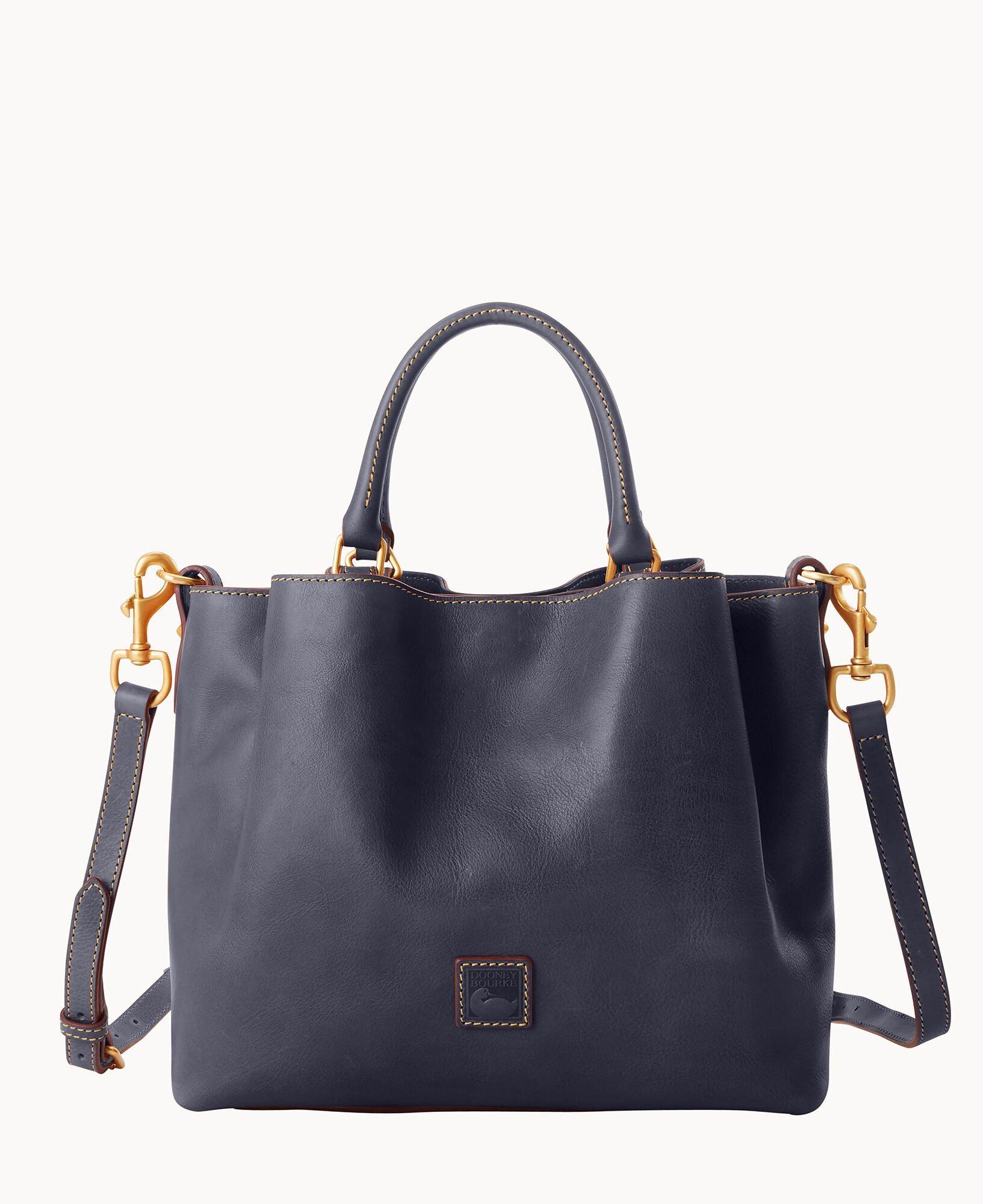Dooney & Bourke Womens Florentine Leather Barlow Bag in Black Product Image