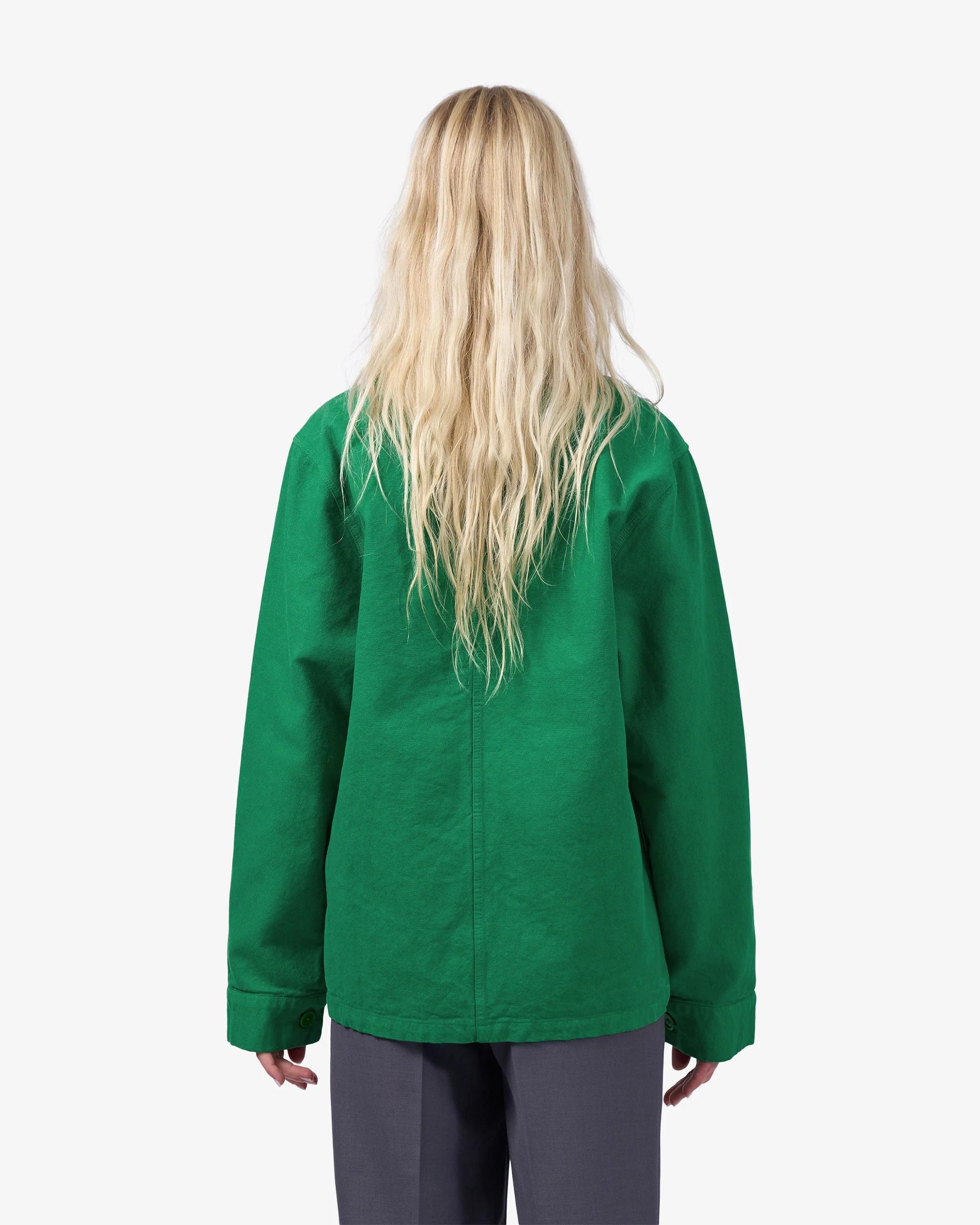 Organic Workwear Jacket - Dusty Olive Product Image
