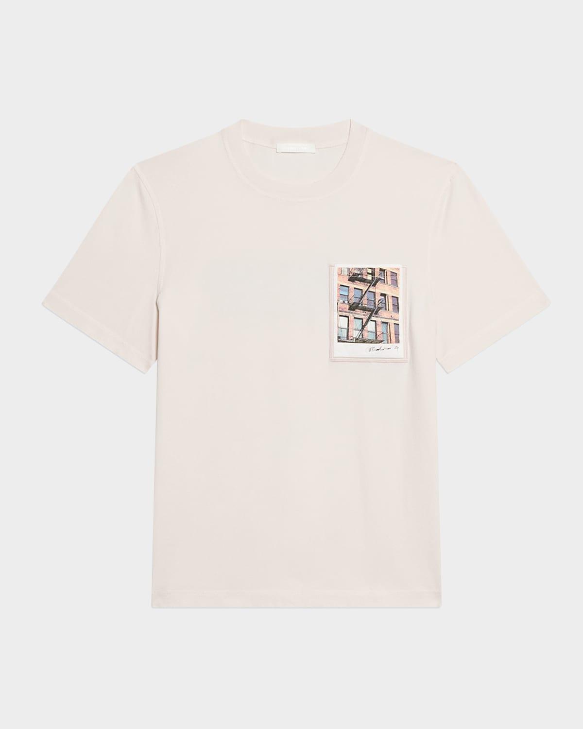 Mens Manhattan Postcard T-Shirt Product Image