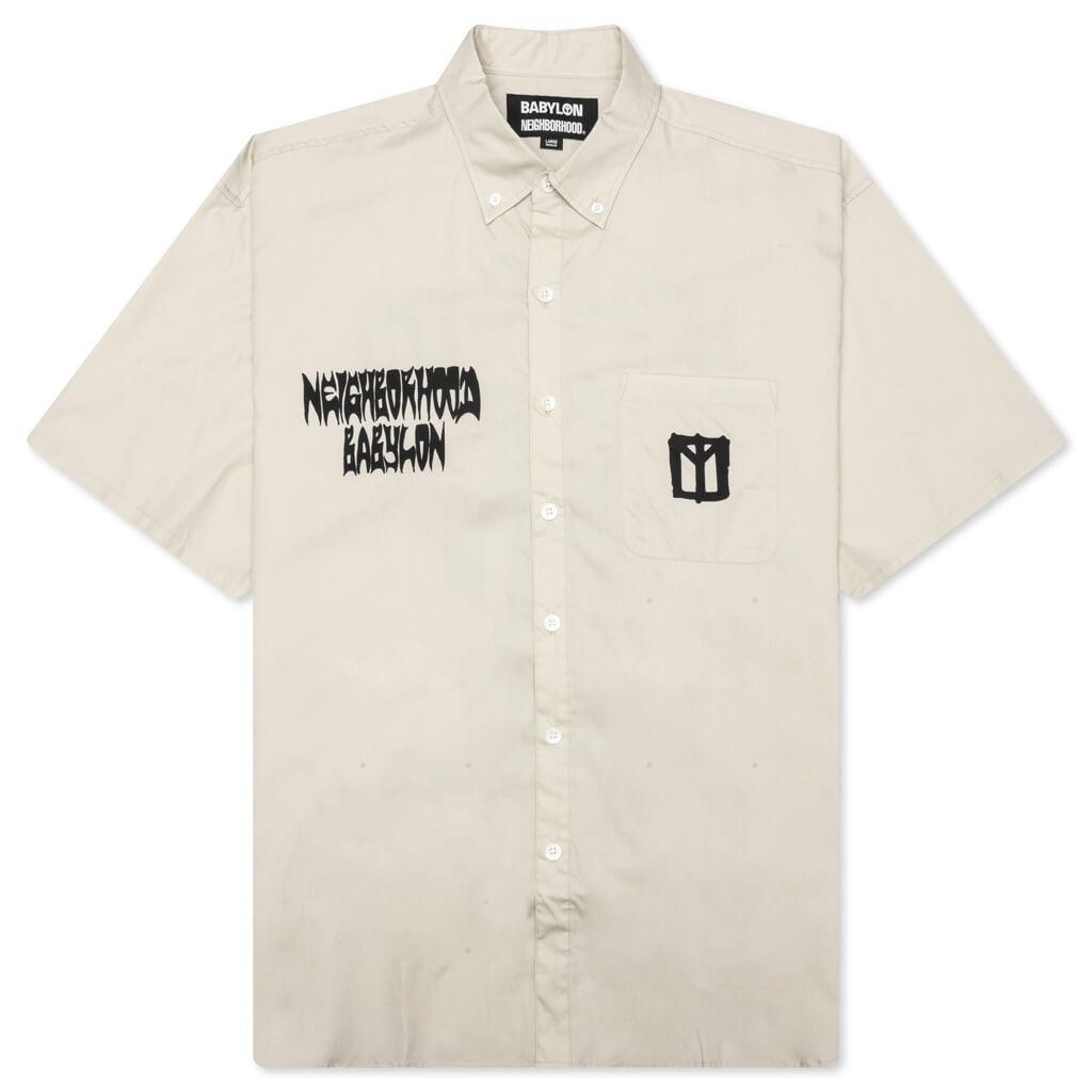 Neighborhood x Babylon BD Shirt SS-1 - Beige Male Product Image