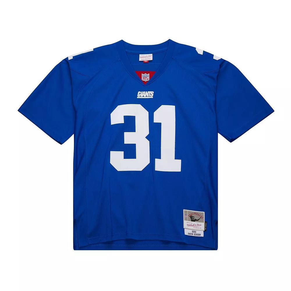 Men's Mitchell & Ness Jason Sehorn Royal New York Giants 2000 Legacy Replica Jersey, Size: Small, Blue Product Image