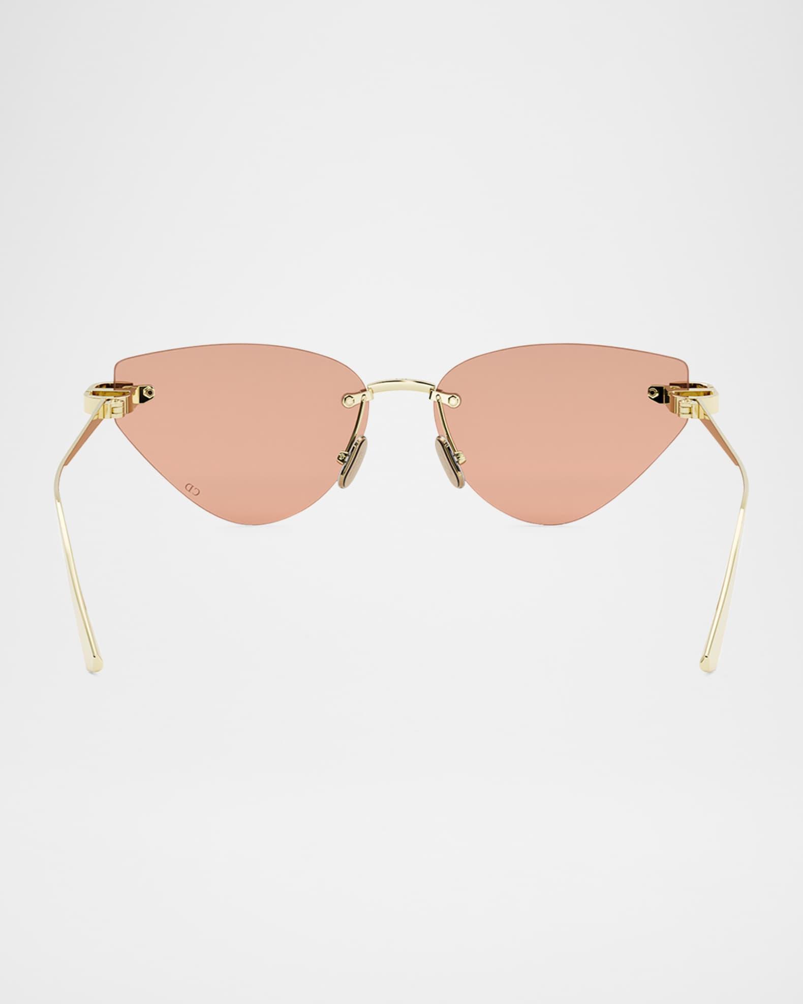 CDior B5U Cat-Eye Metal Sunglasses Product Image