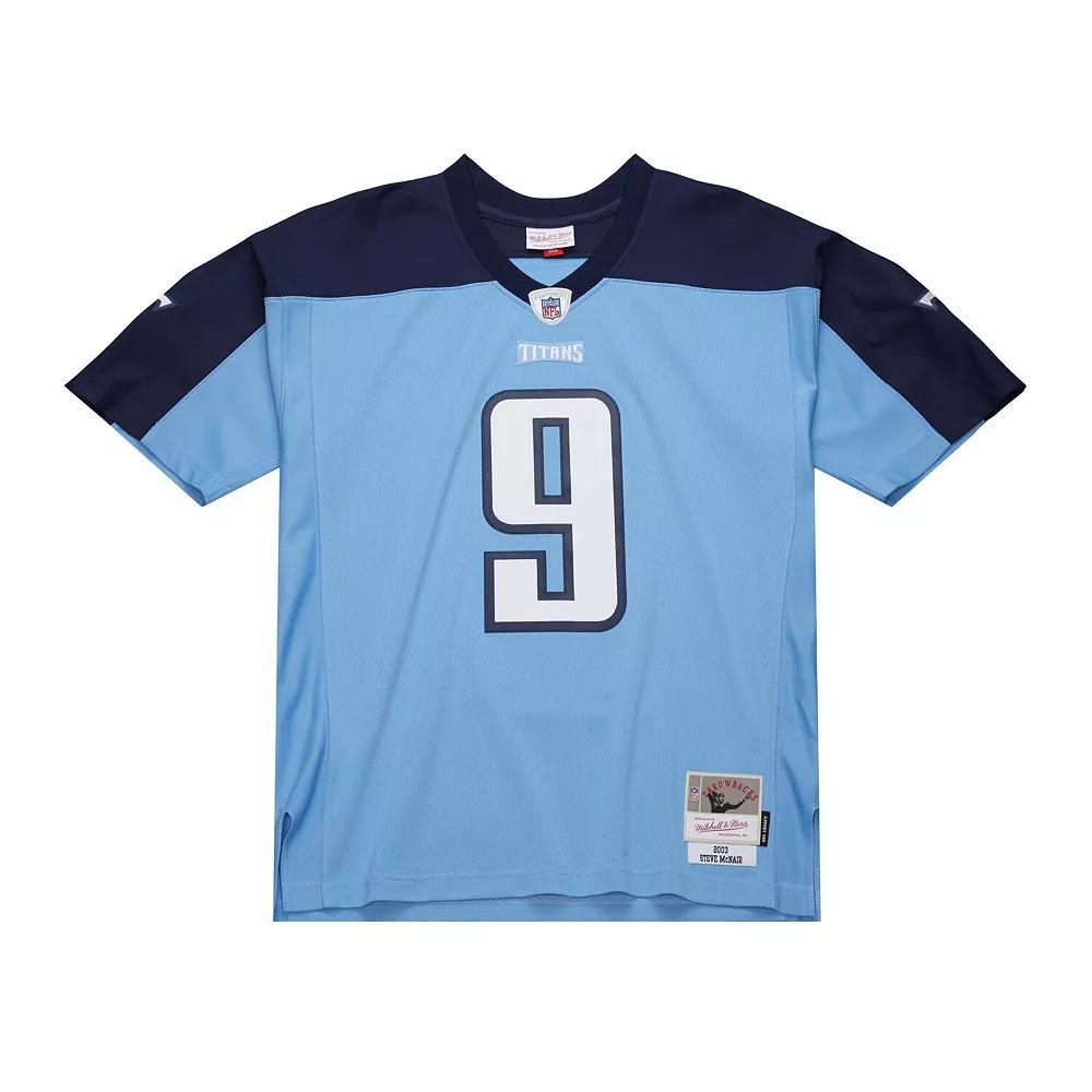 Men's Mitchell & Ness Steve McNair Light Blue Tennessee Titans 2003 Legacy Replica Jersey, Size: Medium Product Image
