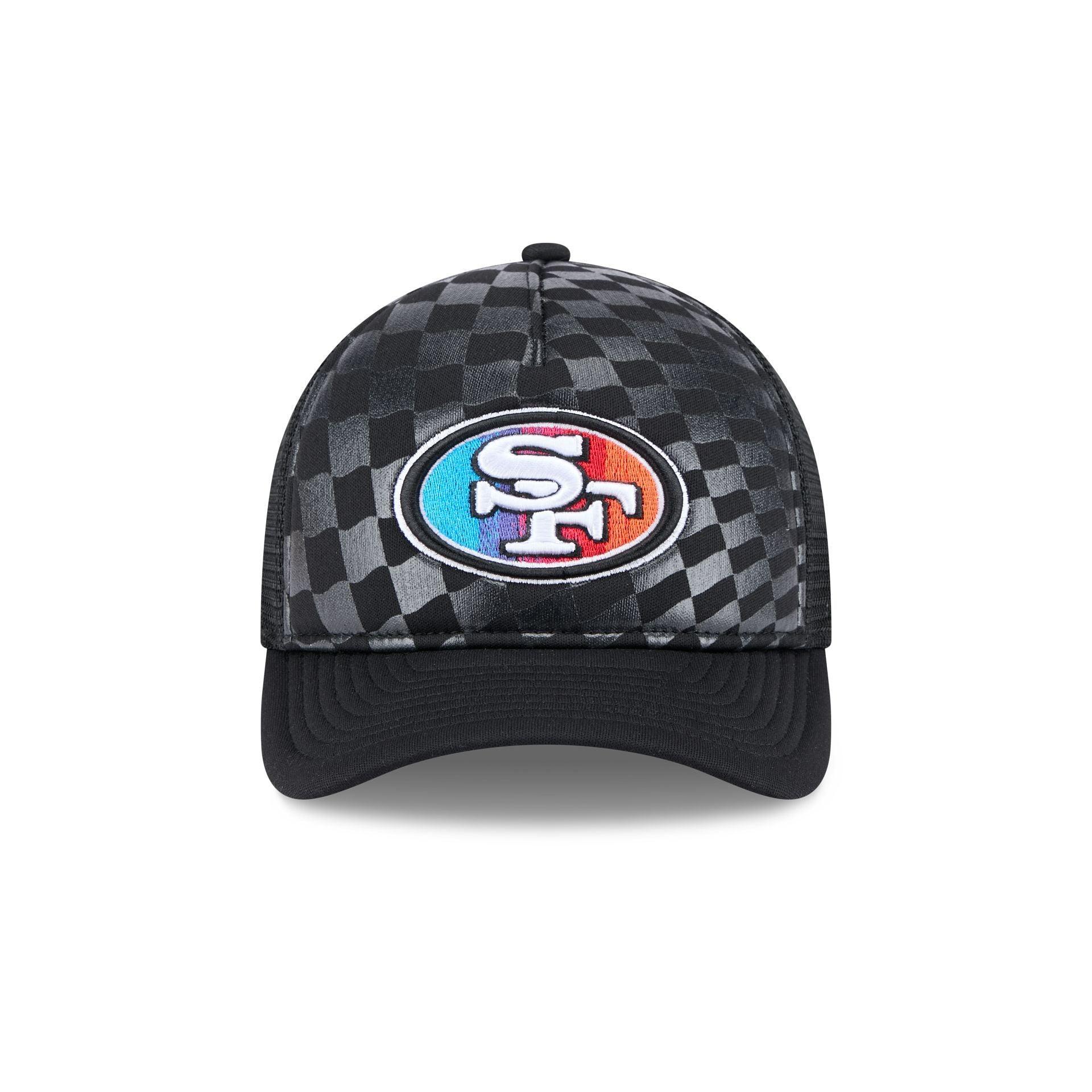 San Francisco 49ers Gradient Raceway 9FORTY M-Crown A-Frame Trucker Hat Male Product Image