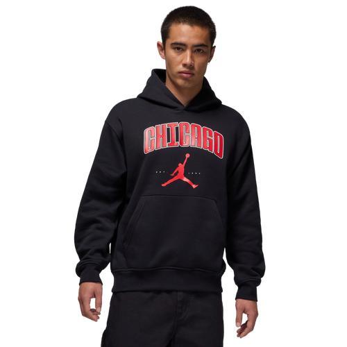 Mens Chicago Big Logo Fleece Pullover Hoodie Product Image