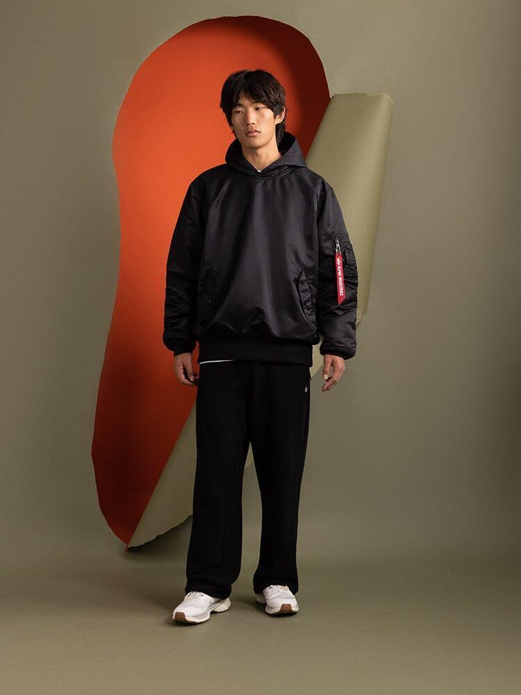 PULL-OVER MA-1 JACKET HOODIE Product Image