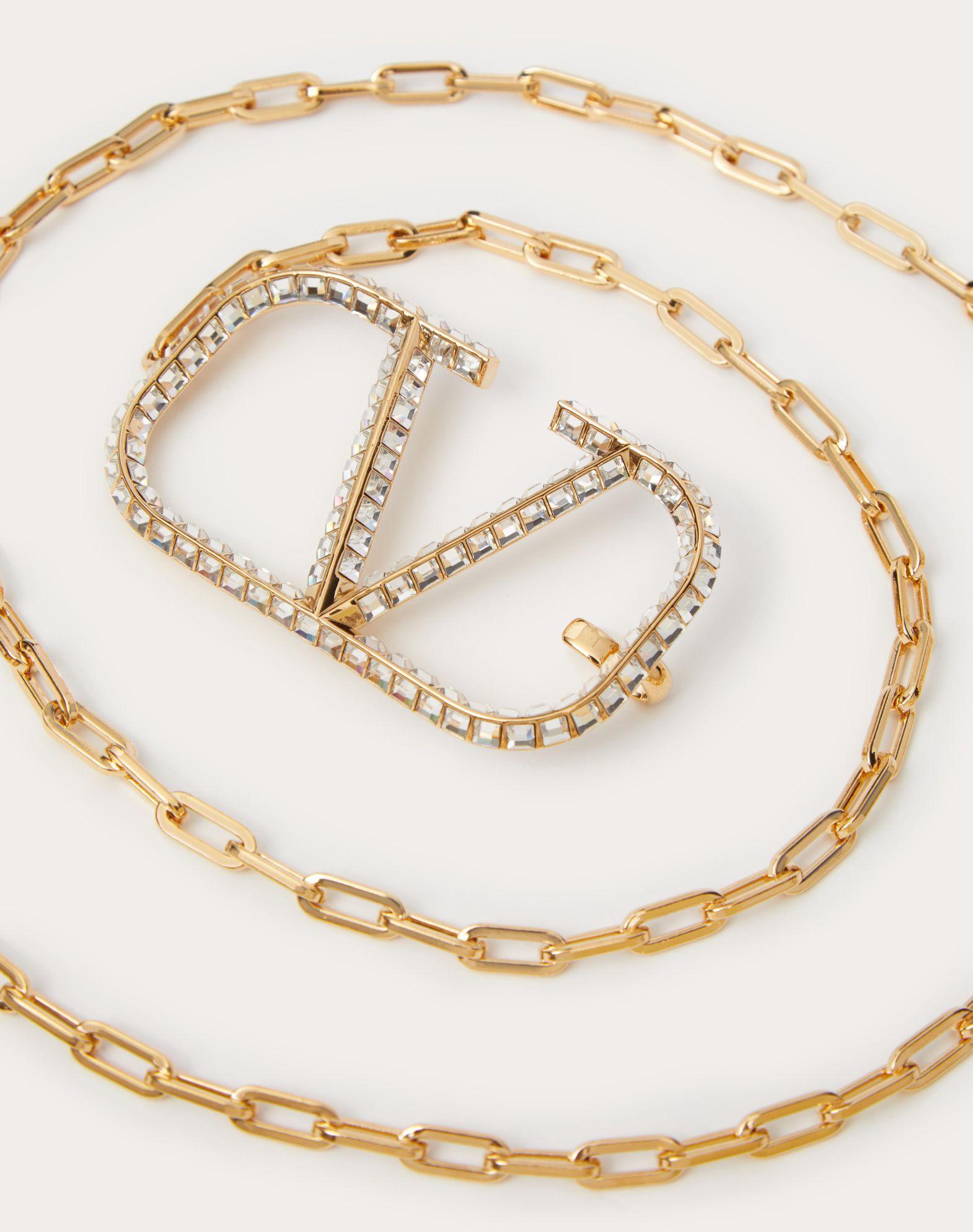 VLOGO SIGNATURE CHAIN BELT Product Image