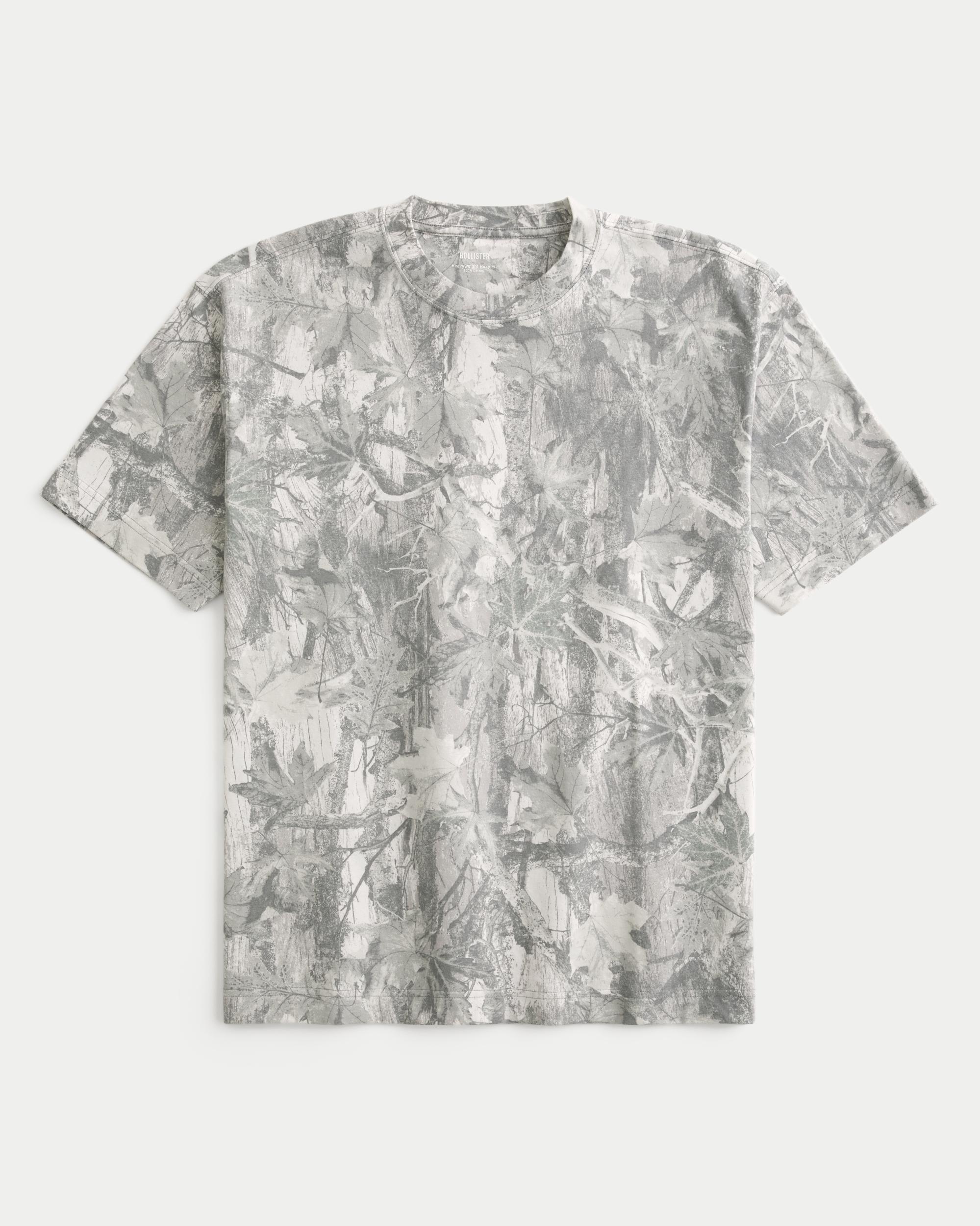 Boxy Heavyweight Washed Crew T-Shirt Product Image