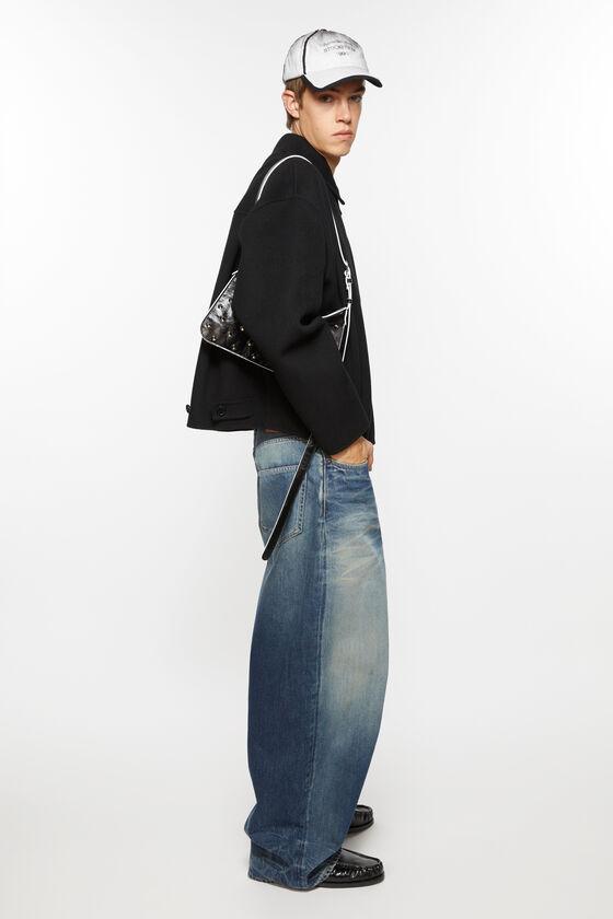 Wool zipper jacket Product Image