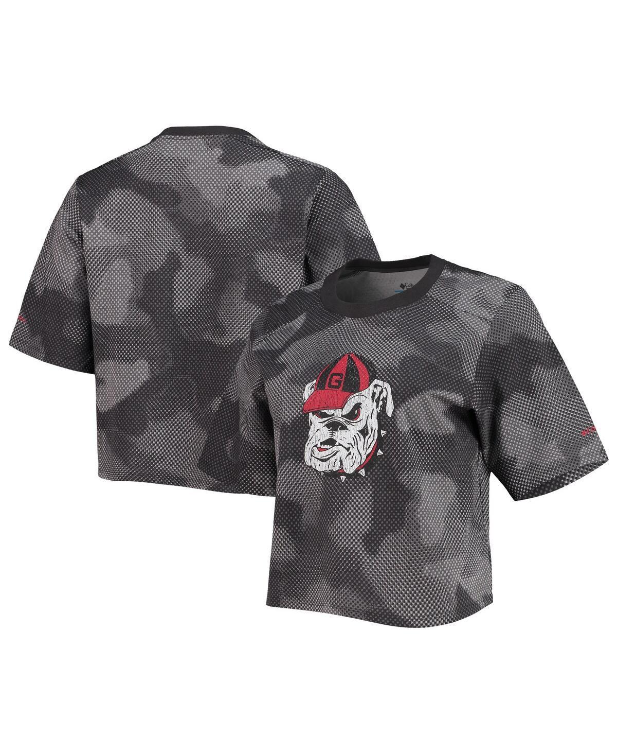 Women's Columbia White/Tan Texas Longhorns Park Camo Boxy T-Shirt, Size: XL Product Image