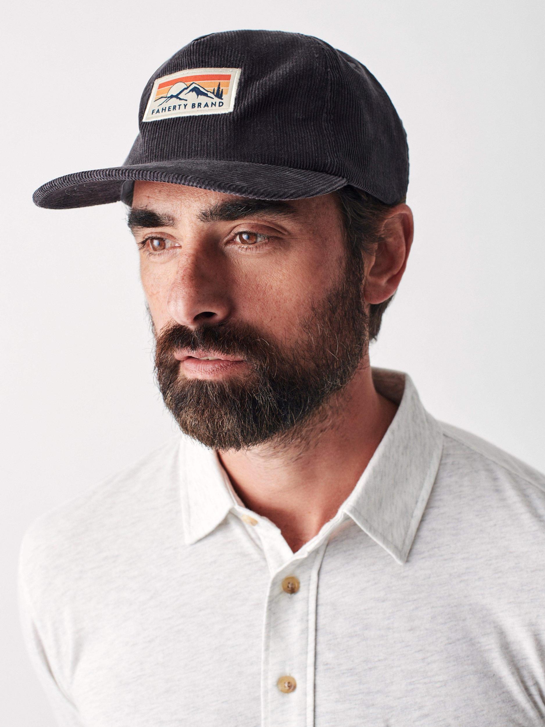 Corduroy Mountain Hat - Steel Grey Male Product Image