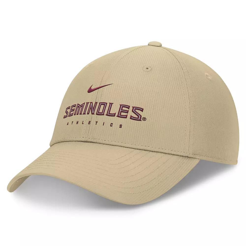 Men's Nike Gold Florida State Seminoles 2024/25 On-Field Club Performance Adjustable Hat, Size: Medium/Large Product Image